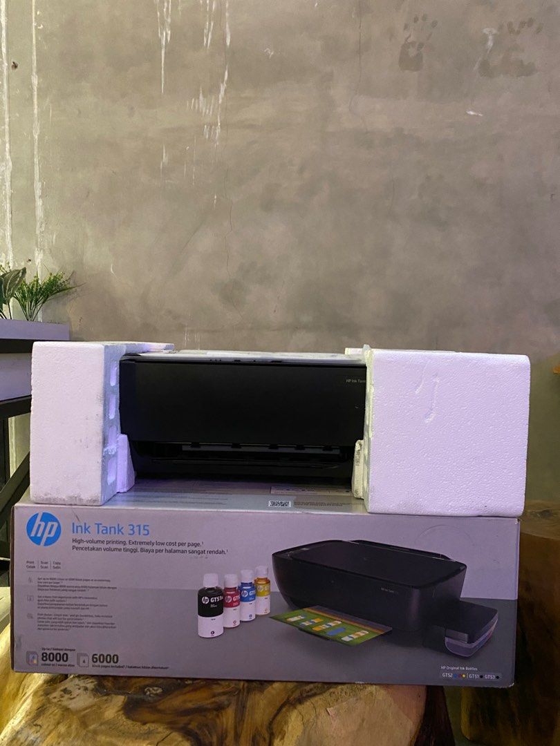 Mesin print hp Ink Tank 315, Elektronik, Komputer, Lainnya di Carousell