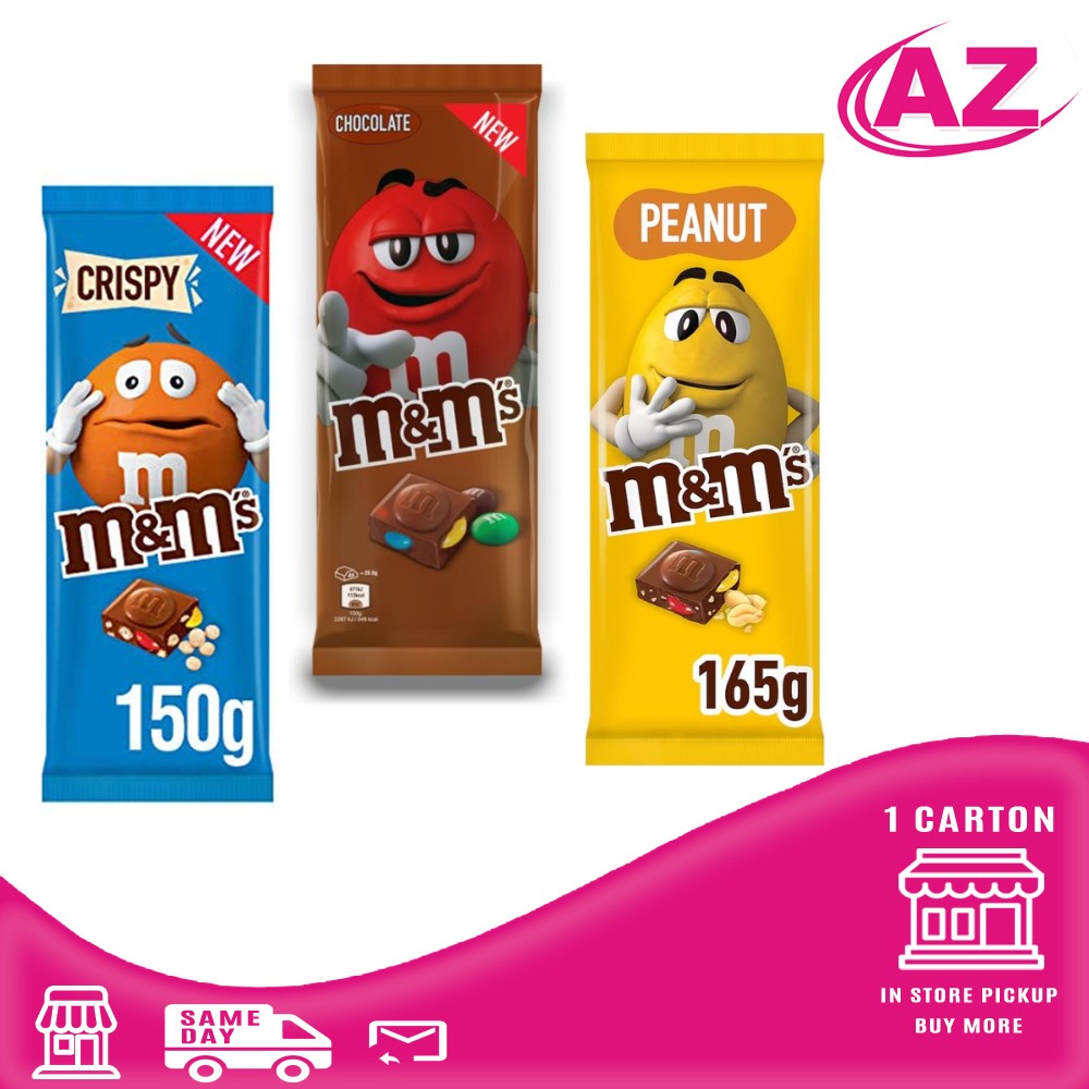 M&M's Peanut Chocolate Bar 165g