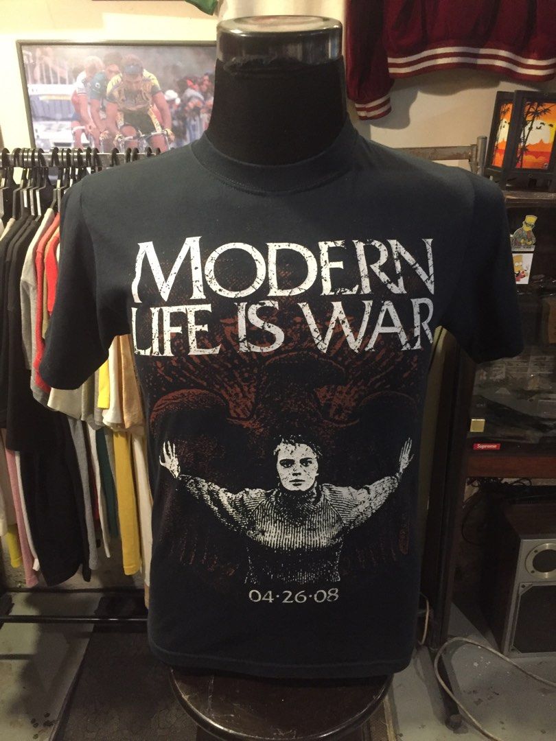 Modern Life Is War Hardcore Band Shirt, Men's Fashion, Tops Modern Life Is War Hardcore Band Shirt, Men's Fashion, Tops