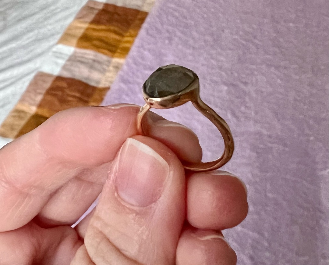 Monica vinader clearance labradorite ring