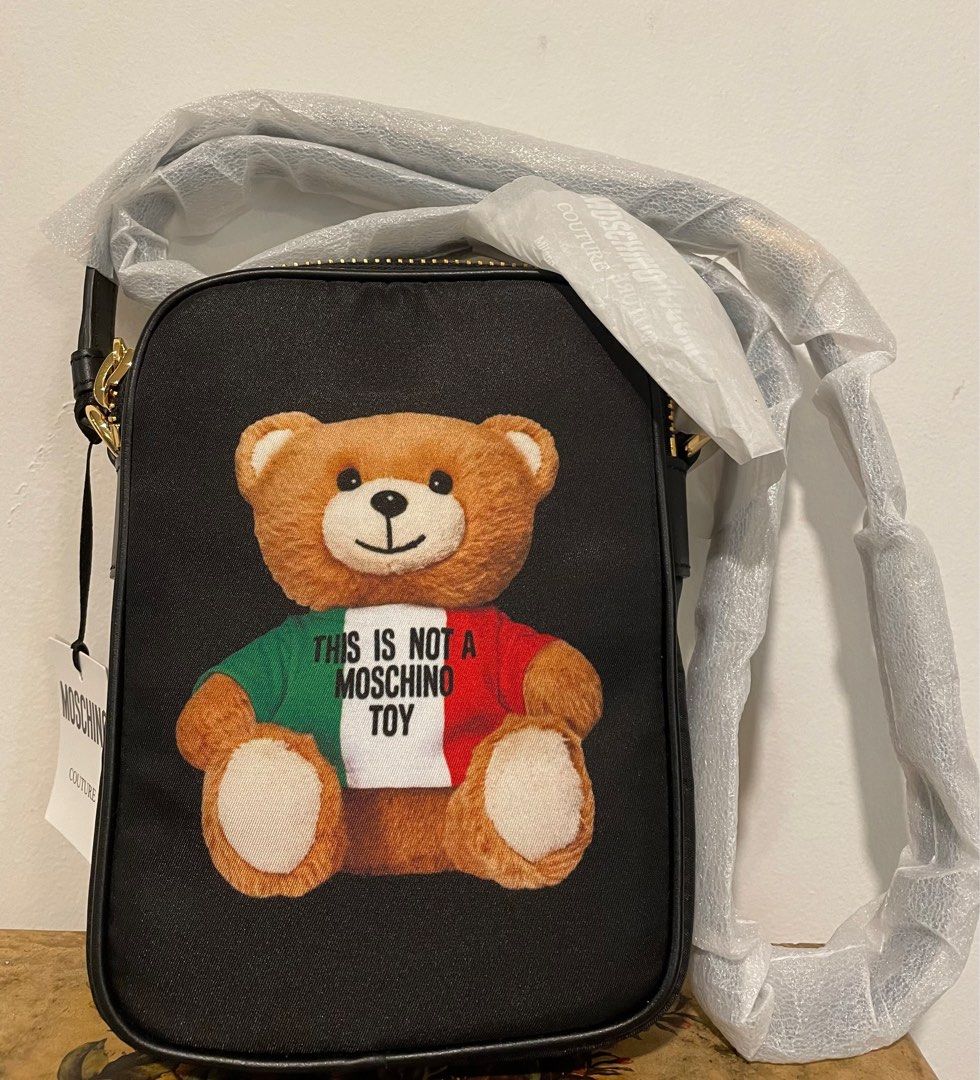 Moschino Shoulder Sling Bag Women s Fashion Bags Wallets Cross body Bags on Carousell