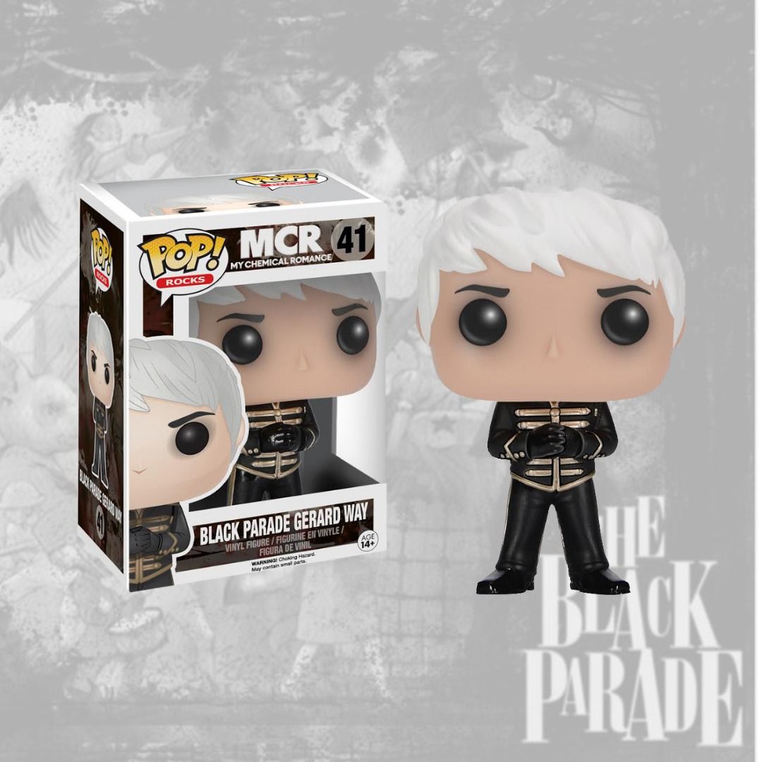 MY CHEMICAL ROMANCE BLACK PARADE GERARD WAY FUNKO POP Hobbies