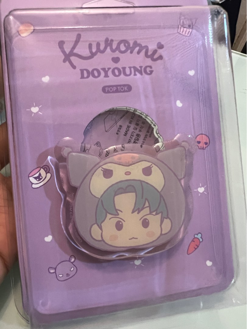 NCT DOYOUNG SANRIO POP TOK GRIP TOK PHONE HOLDER, Mobile Phones