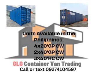 New and Used Container Vans / Shipping Containers for sale