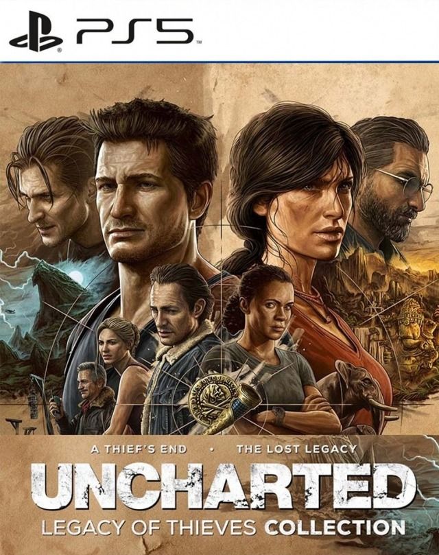 PS5 - Uncharted Legacy Of Thieves collection+Mortal Kombat 11: Ultimate  Edition (Free PS5 Upgrade) : : Video Games