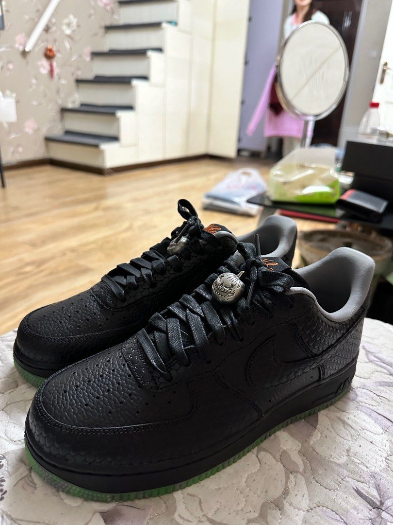 Black air force 1 premium hot sale