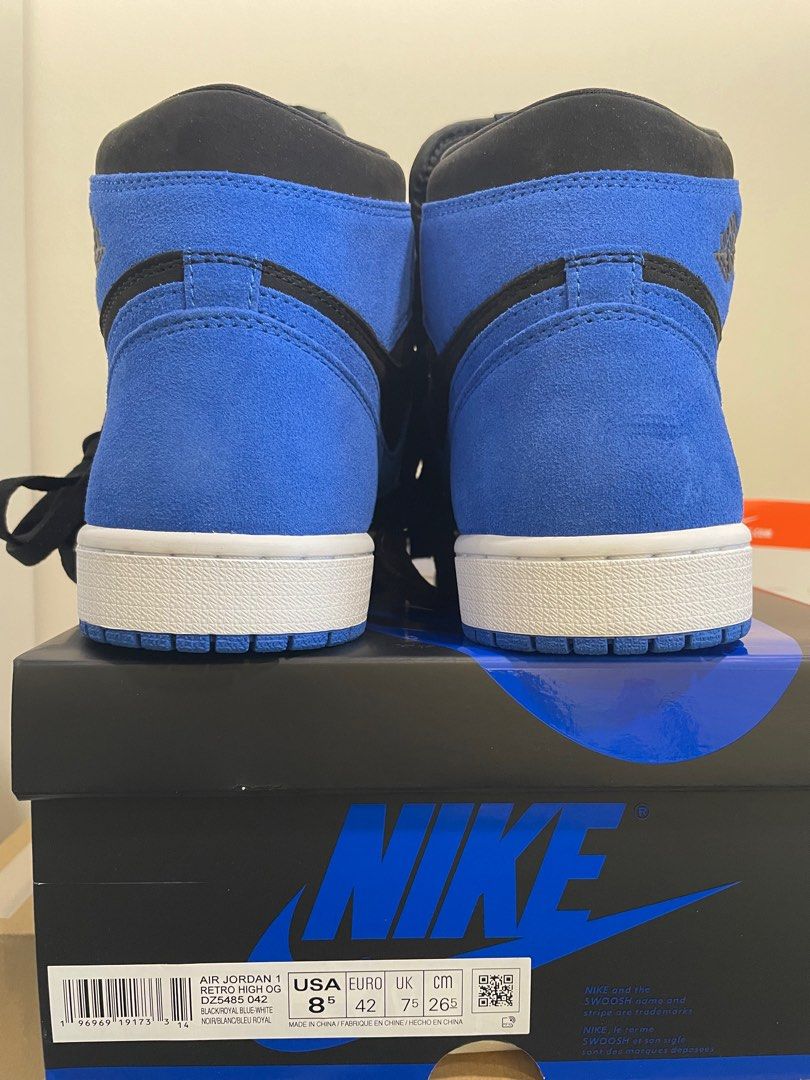 Nike Air Jordan 1 Retro High OG Royal Blue AJ1 Carousell