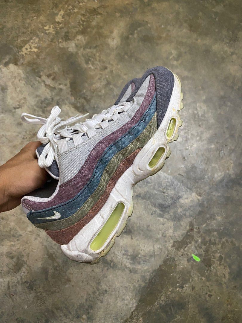 Air max 95 sales recycled canvas on feet