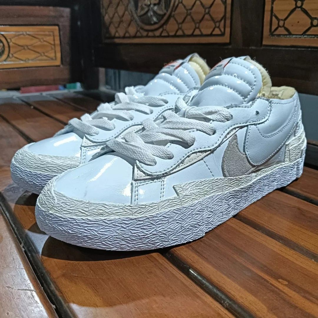 sacai × Nike Blazer Low white .5cm