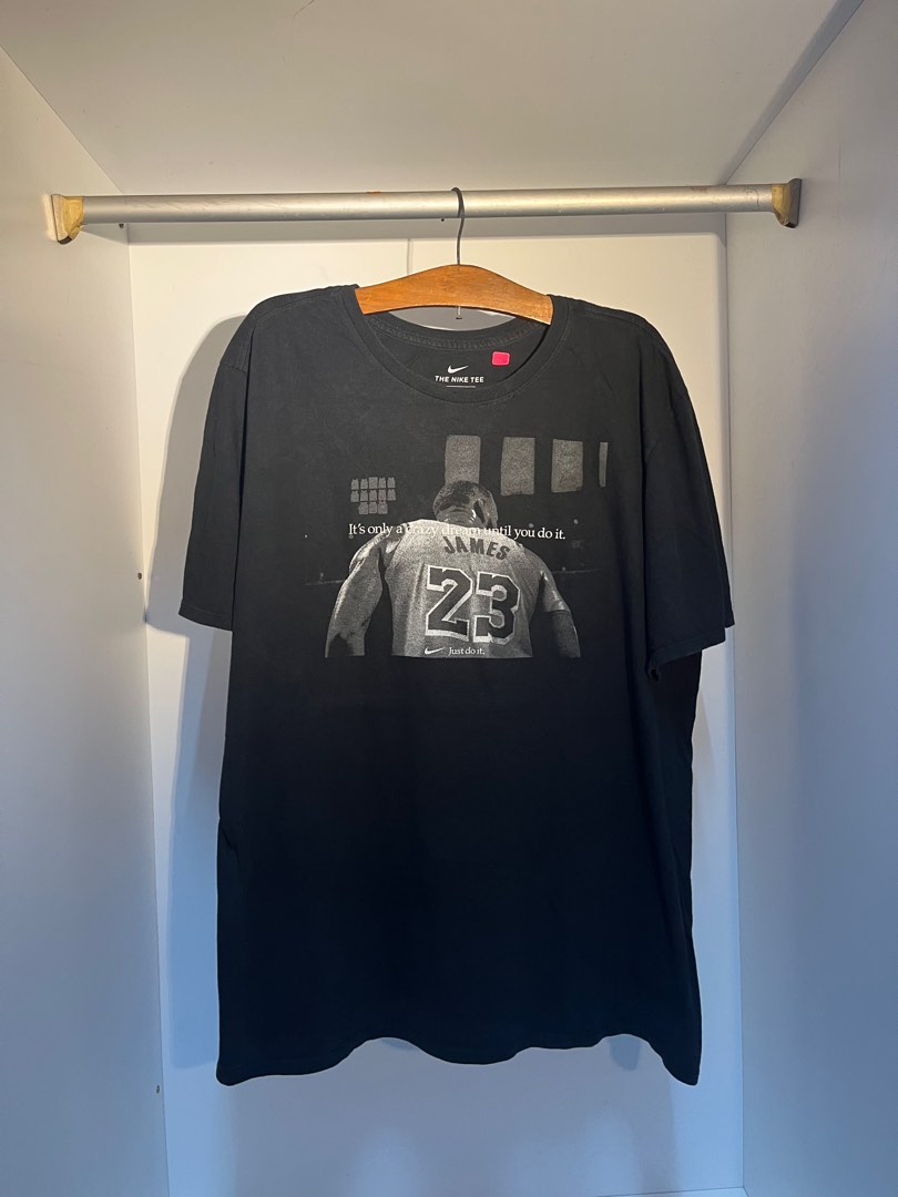 Lebron just do it on sale shirt