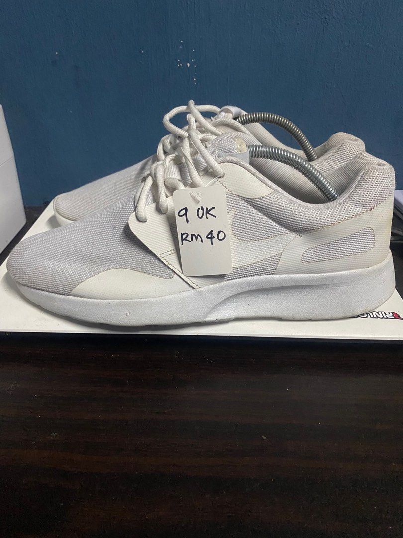 NIKE KAISHI TRIPLE WHITE Men s Fashion Footwear Sneakers on