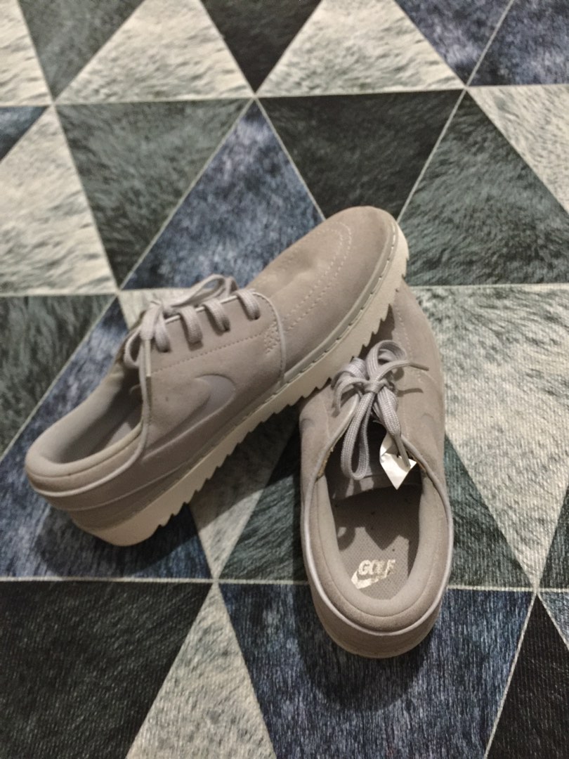 Nike Stefan Janoski Golf Suede Fesyen Pria Sepatu Sneakers di