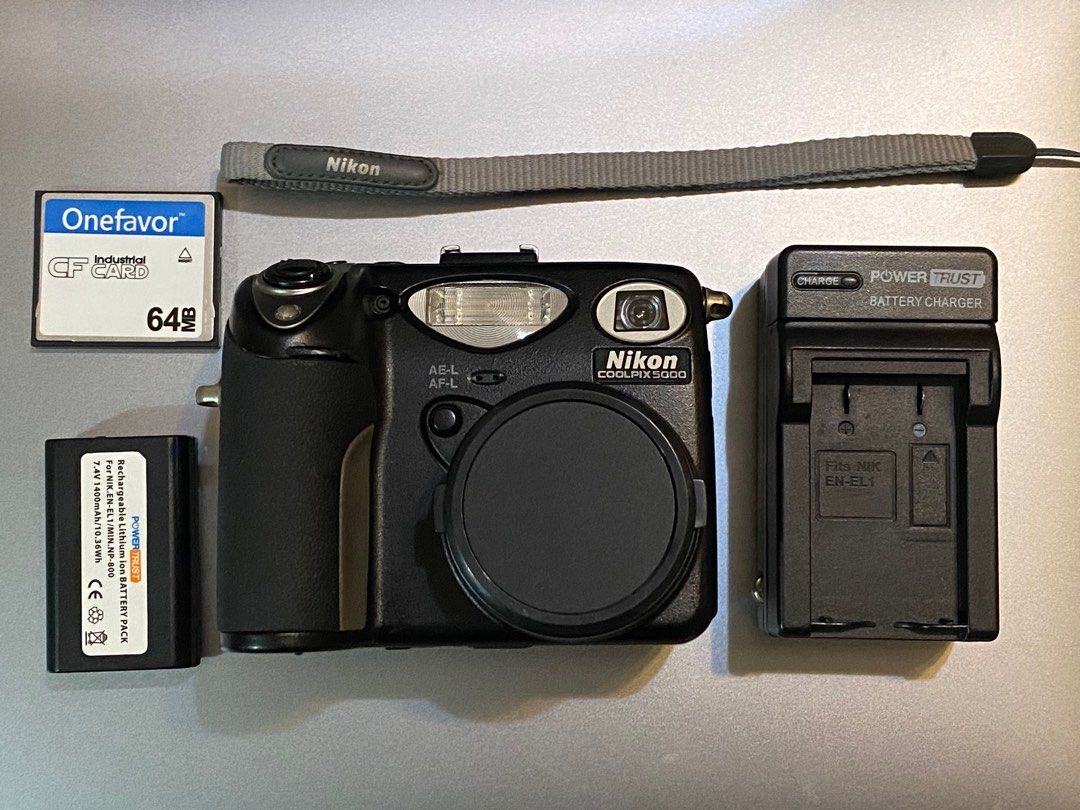Nikon coolpix 5000 數碼相機CCD digital compact camera (圖9 and 10