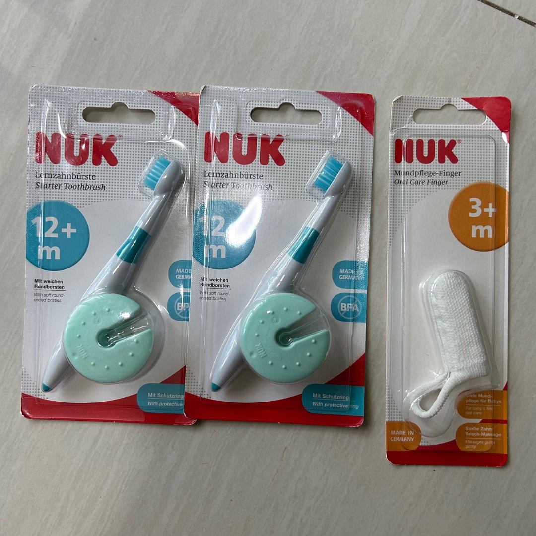 Nuk finger brush deals