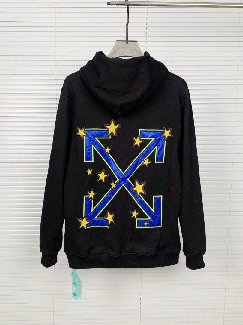 Off white polish top hoodie