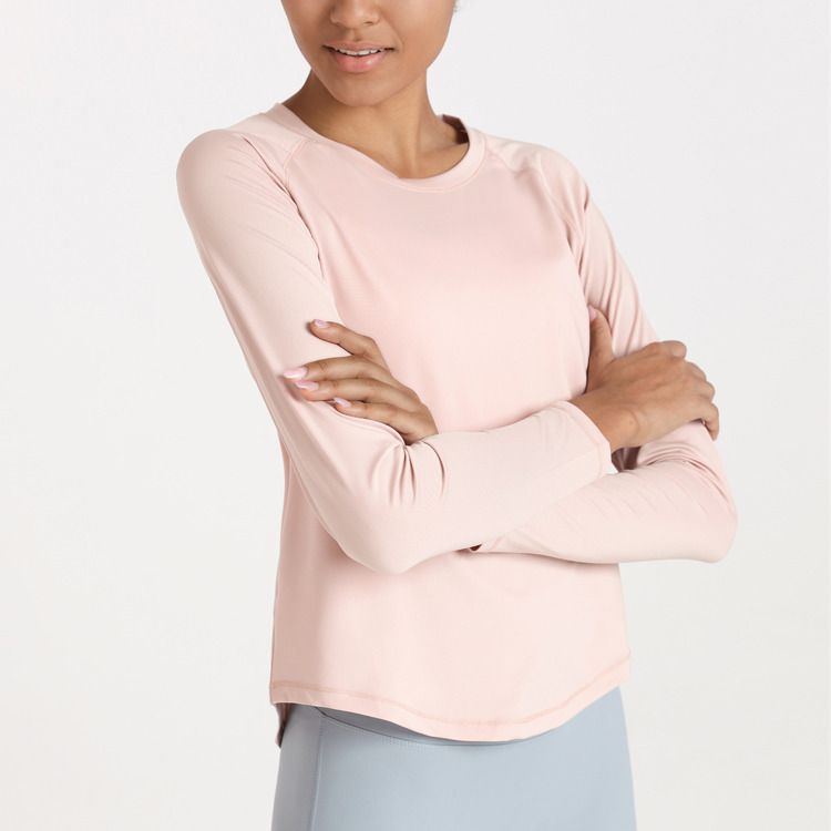 Light pink workout top shop
