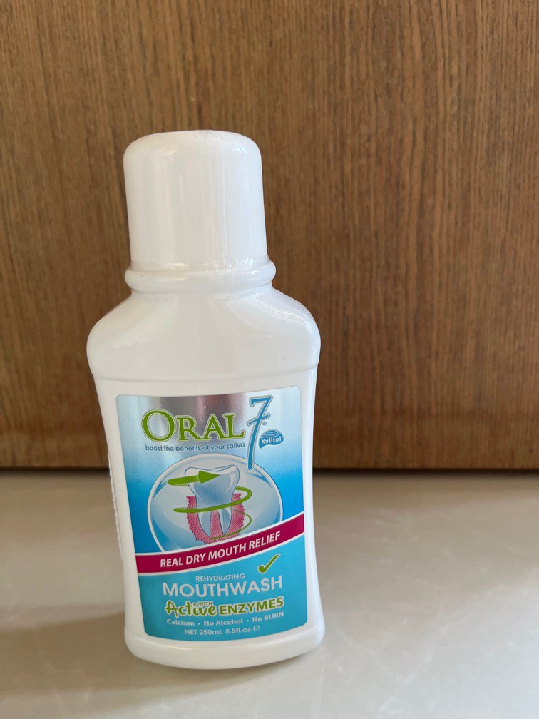Oral 7 Mouthwash (Real dry mouth relief with active enzymes), Beauty