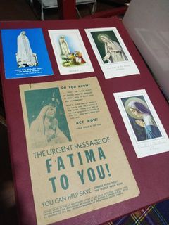 "Our Lady of Fatima" 5 inspirational souvenirs/1960s,1970s,1980s/Rare set!