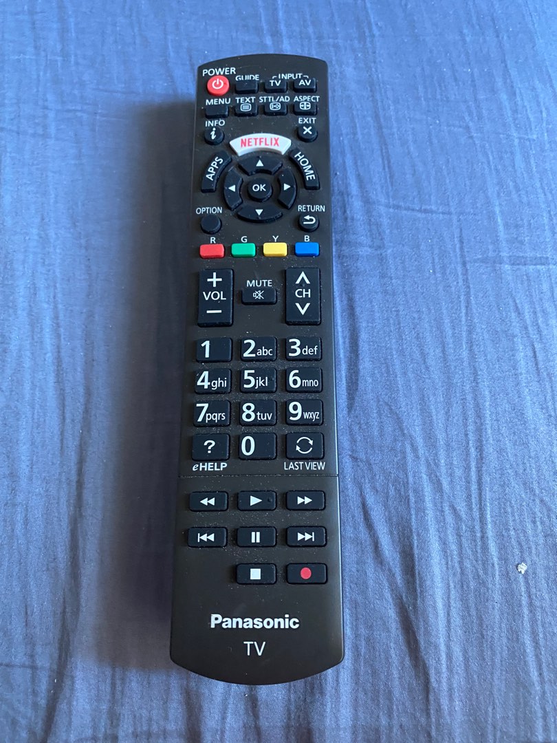 Panasonic TV Remote Control, TV & Home Appliances, TV & Entertainment, TV Parts & Accessories on