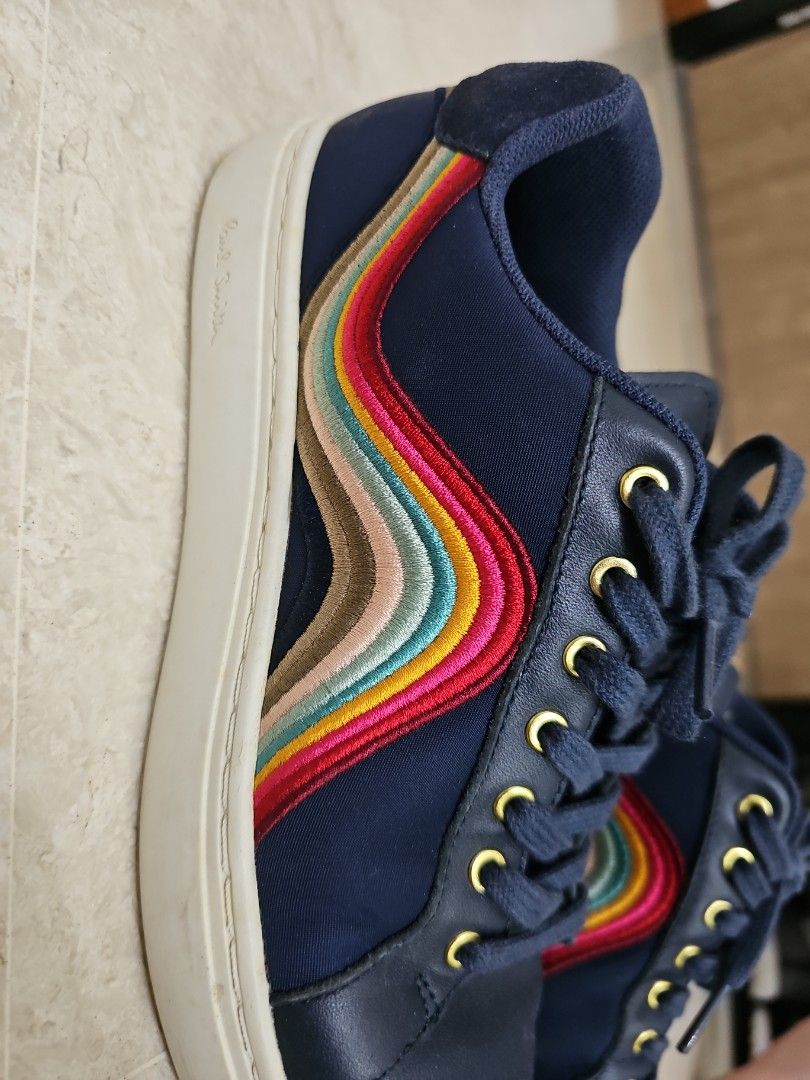 Paul Smith Rainbow Sneakers bought at 300 Women s Fashion Footwear Sneakers on Carousell
