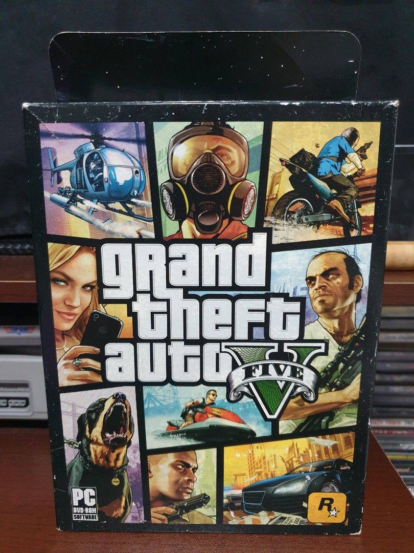 PC Grand Theft Auto V GTA 5 rockstar games, Video Gaming, Video Games
