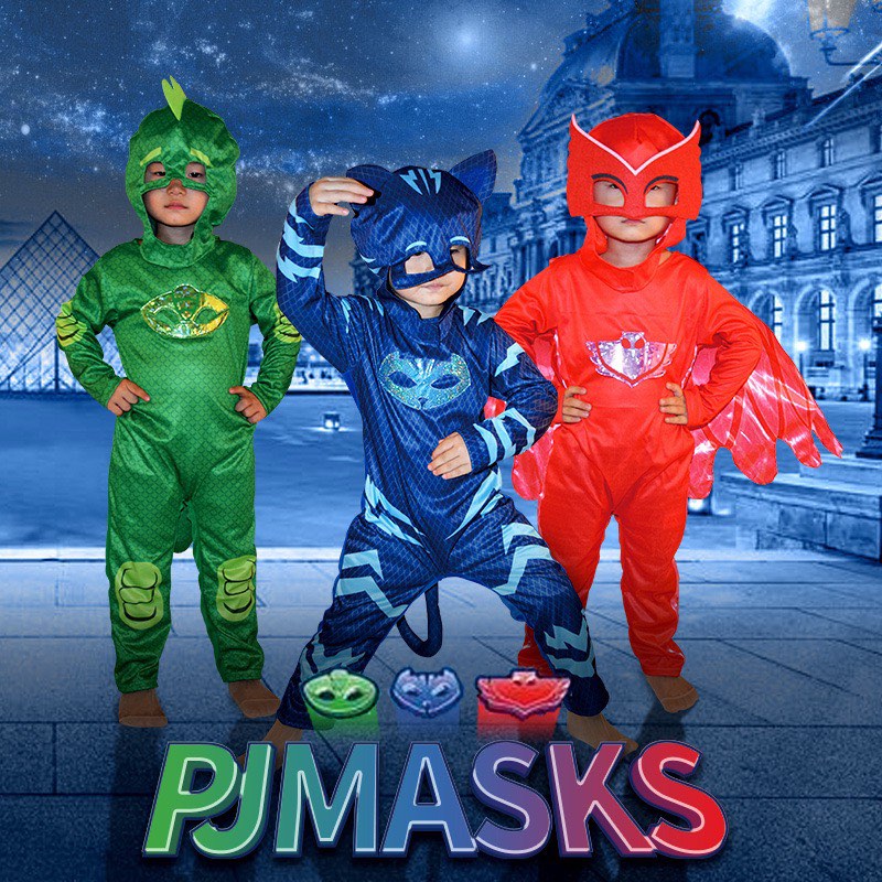 PJ Masks Catboy Owlette Gekko Halloween Costume Superhero Birthday Children  Day Cosplay, Babies & Kids, Babies & Kids Fashion on Carousell