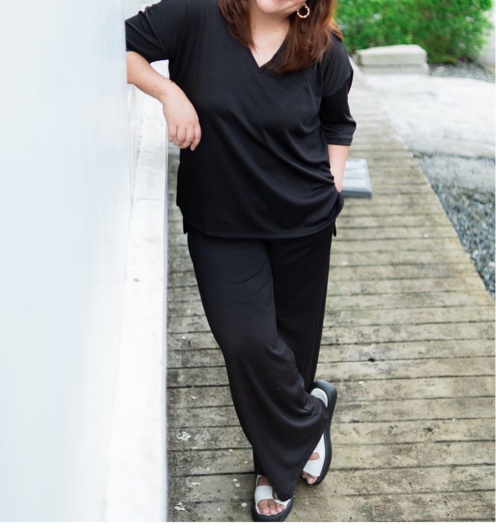 Plus Size Coordinates terno pajama set Women s Fashion Dresses