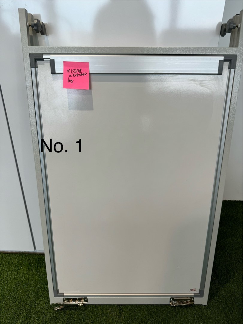 Portable Whiteboard + Clipboard Rack, Hobbies & Toys, Stationery ...