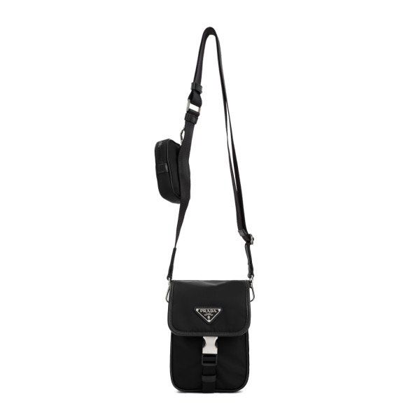 Prada Nylon Phone Pouch Sling Bag