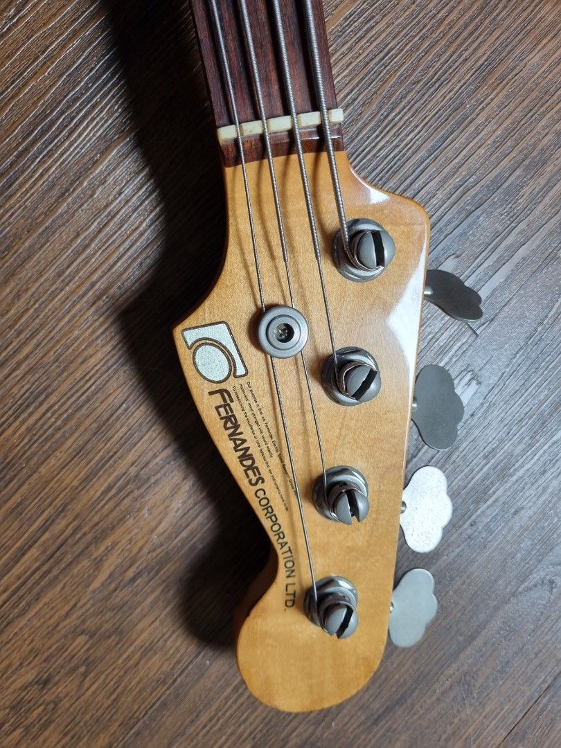 by Fender JazzBass Fernandes FRシリーズ音出し良好-