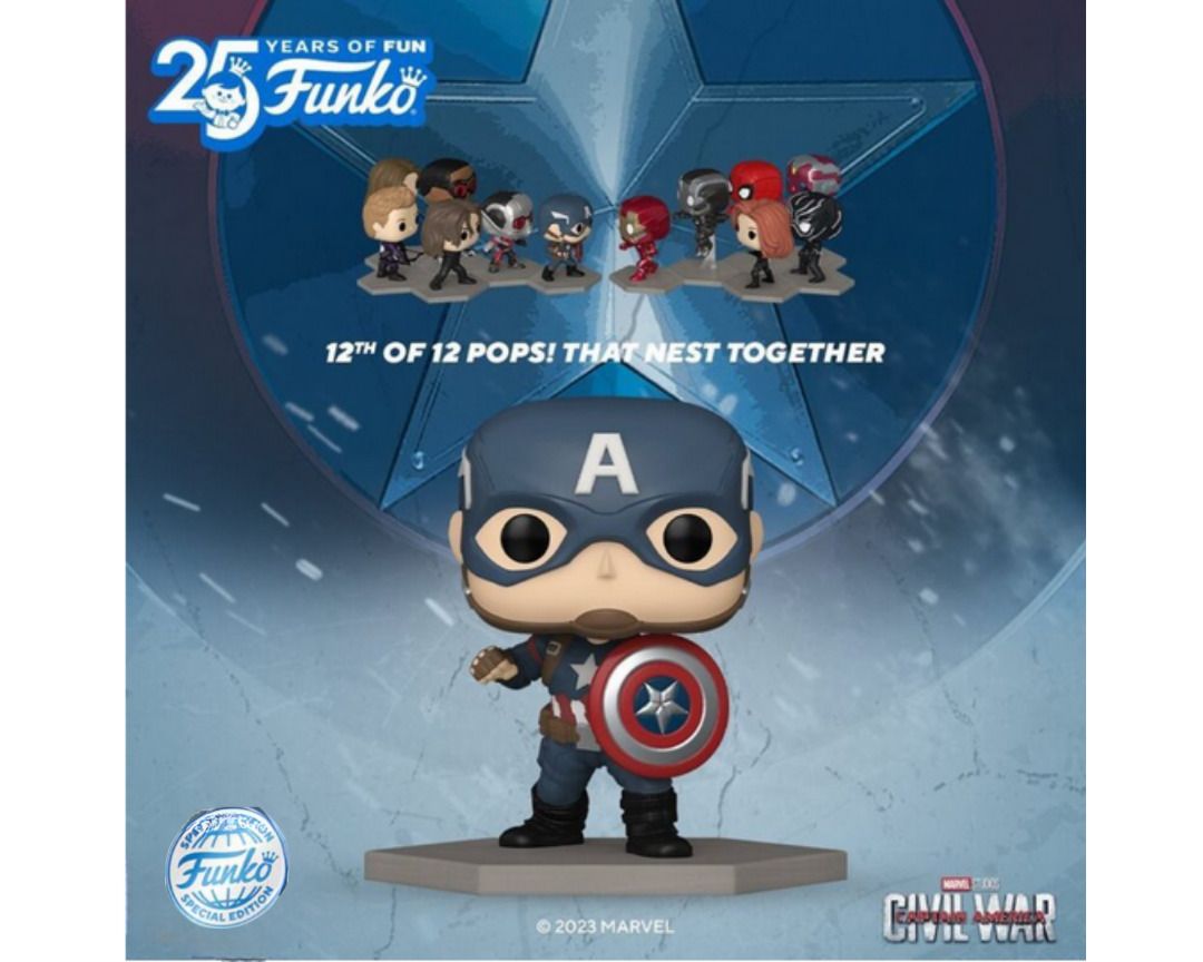 Funko Pop! Marvel: Captain America: Civil War Build A Scene - Spider-Man,   Exclusive, Figure 9 of 12