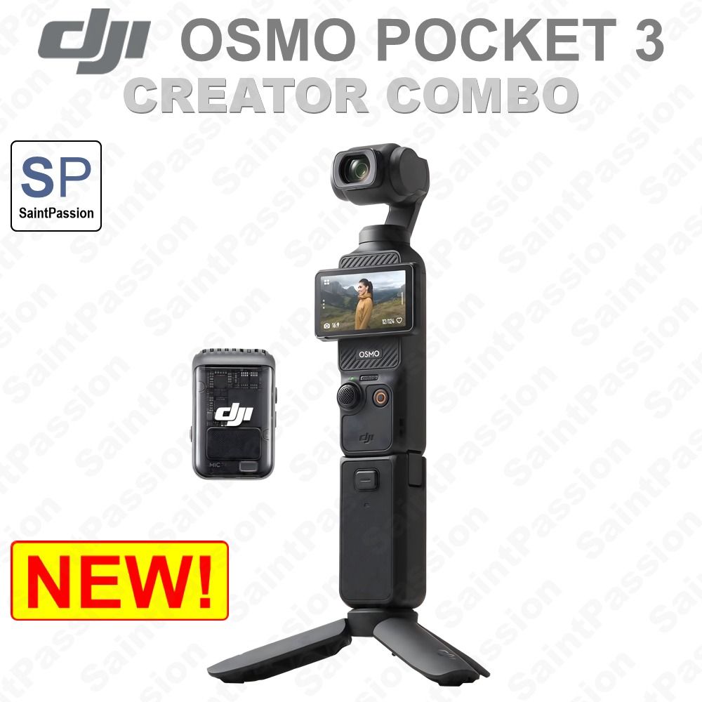 DJI Pocket 3 Creator Combo, Photography, Video Cameras on Carousell