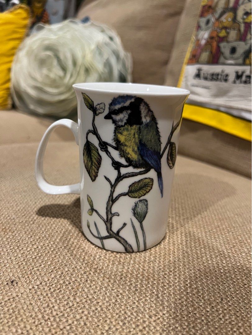 Waterside Fine China Pretty Bird Mug Furniture Home Living