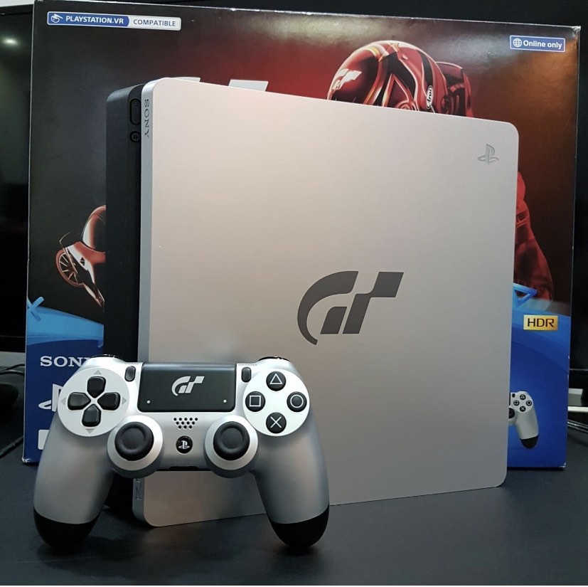 Ps4 Slim (GT Sport limited edition), Video Gaming, Video Game