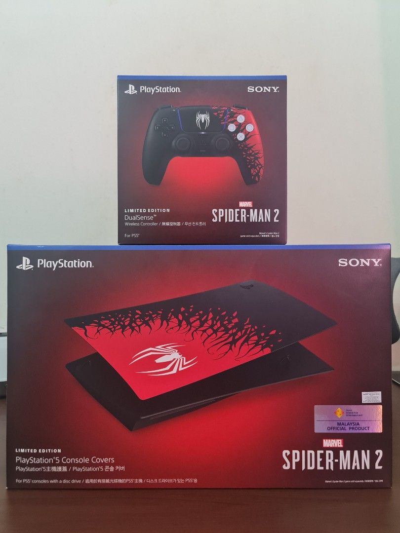 PlayStation 5 Console Covers – Marvel’s Spider-Man 2 Limited Edition