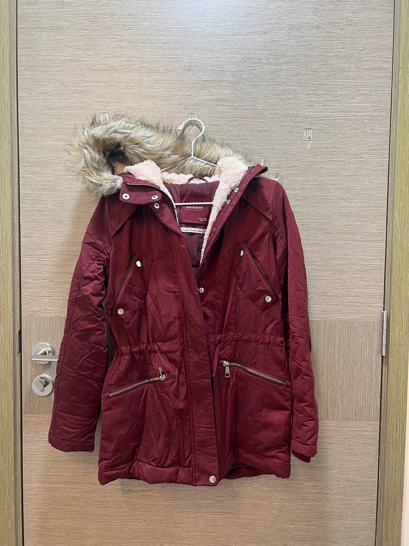 Pull and shop bear fur jacket