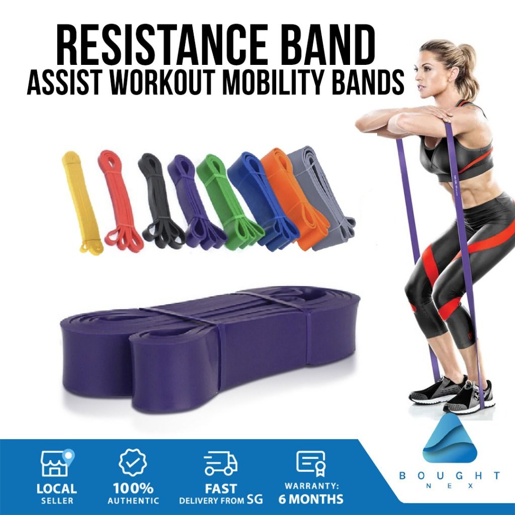 Pull up Resistance Assist Workout Mobility Bands Exercise Band for