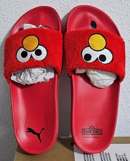 Puma slippers cookie monster clearance