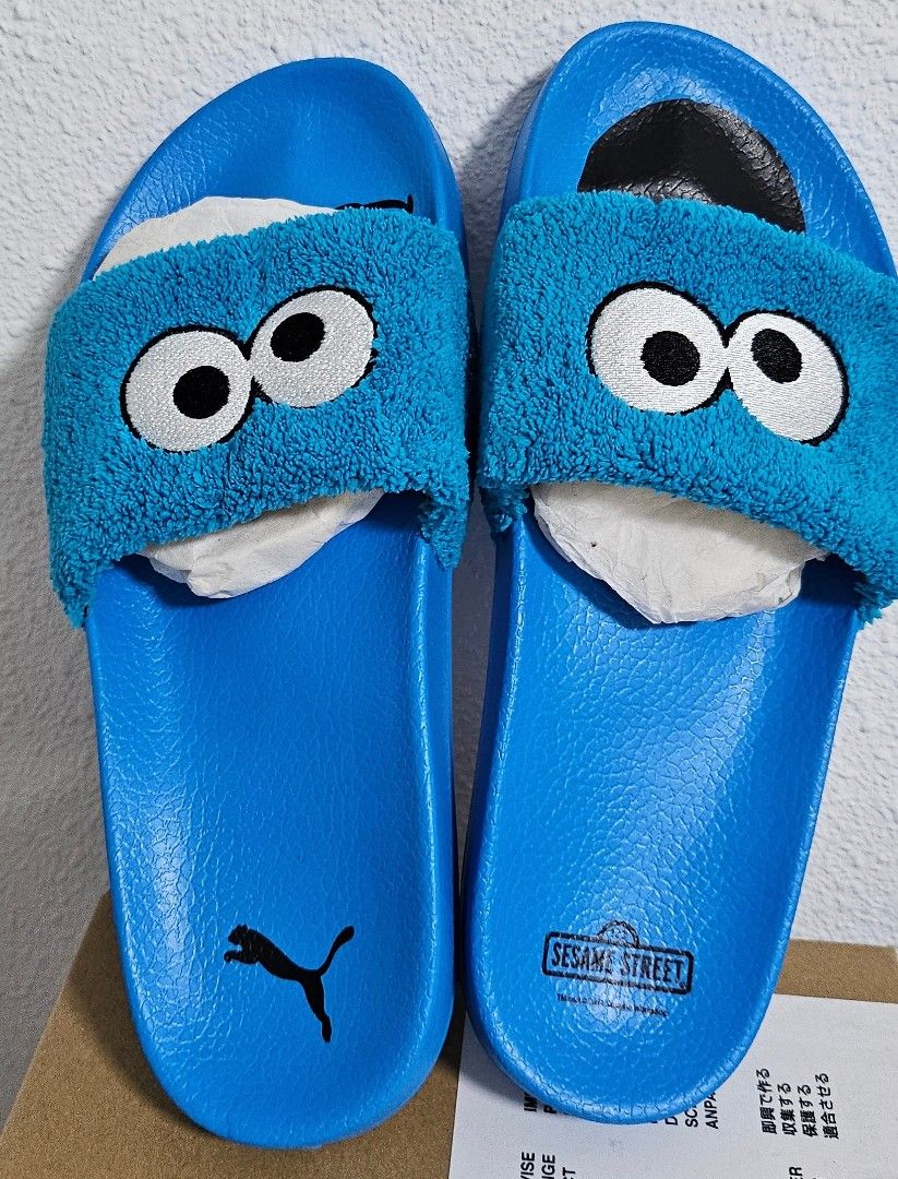 Puma cookie monster slides cheap