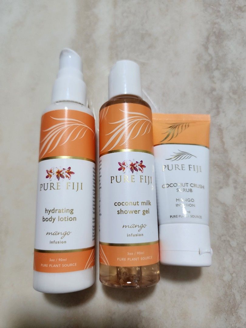 Pure Fiji Shower Gel Set, Beauty & Personal Care, Bath & Body, Bath on
