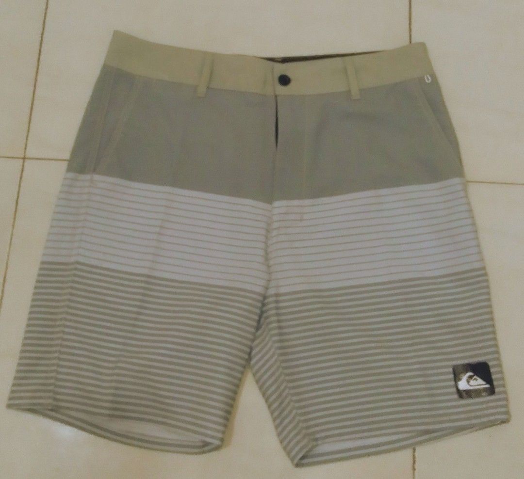 White lifeguard shorts top