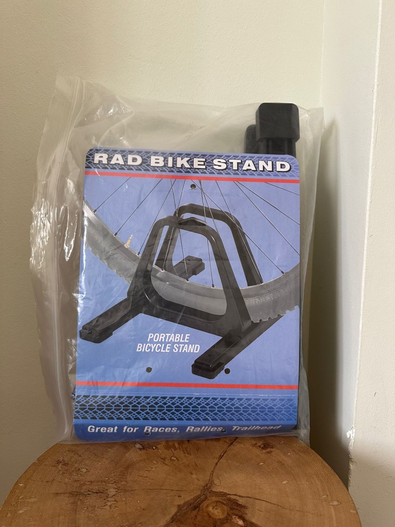 RAD Cycle Portable Floor Bike Rack for smaller bikes Sports Equipment Other Sports Equipment and Supplies on Carousell