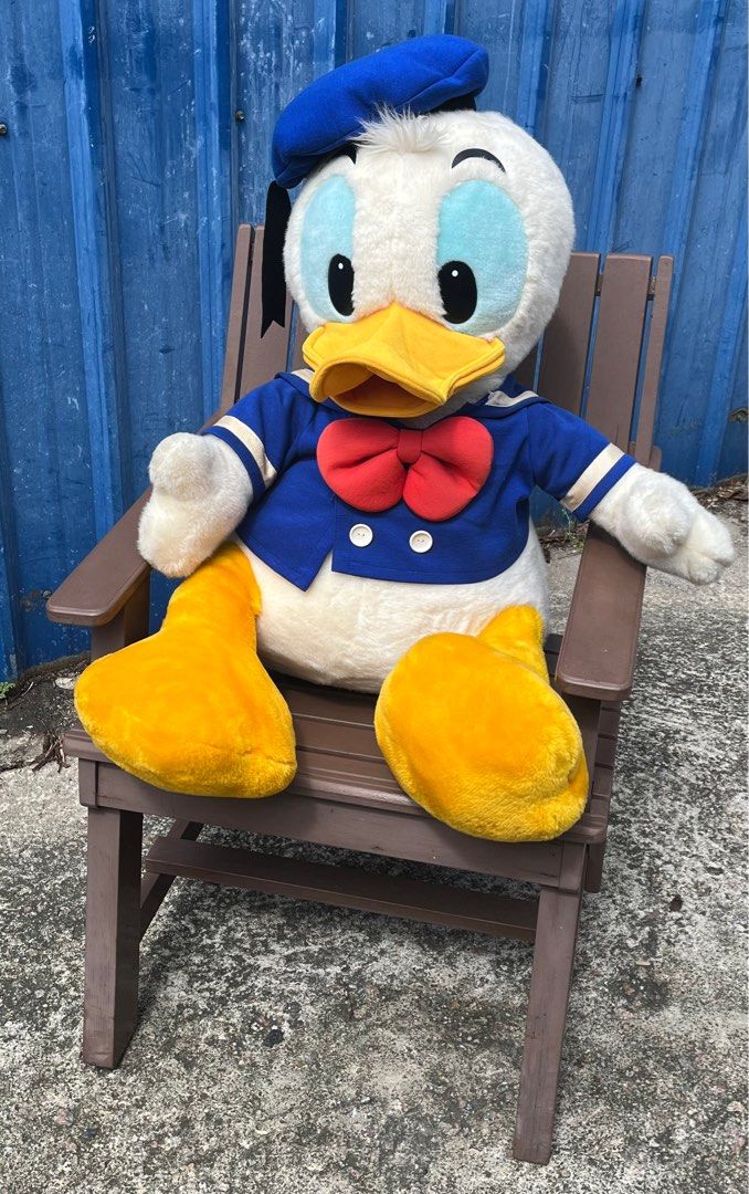 Giant donald duck plush deals