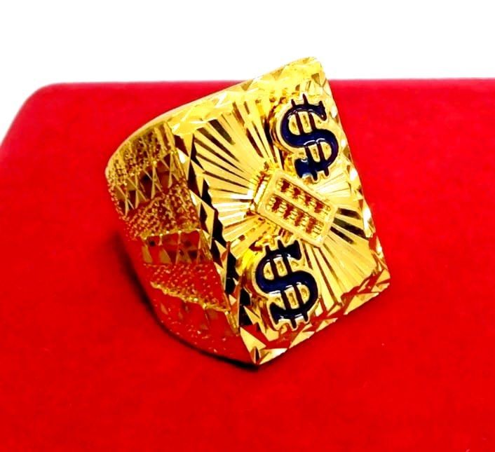 Gold online biscuit ring