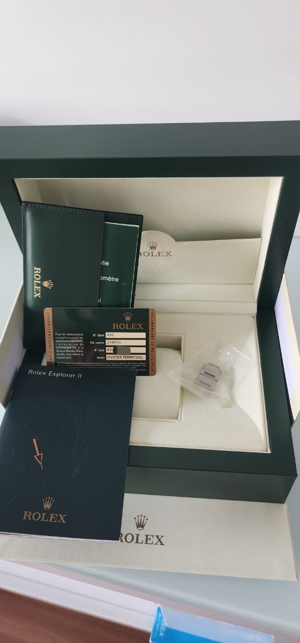 Rolex Explorer II 42mm Luxury Watches on Carousell
