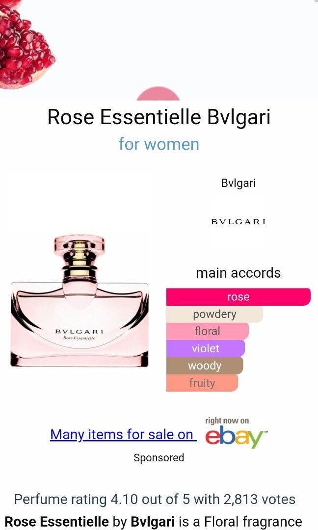 Rose Essentielle by BVLGARI Original Tester Eropa NEW TANPA TUTUP