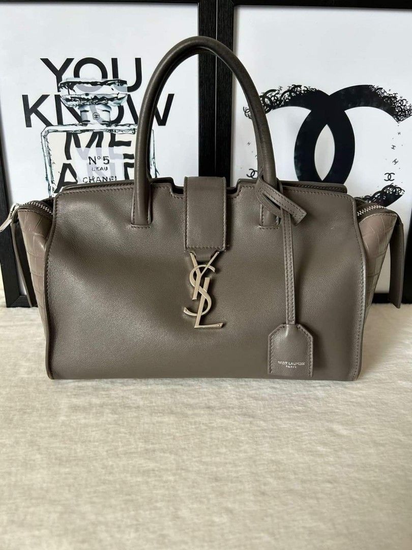 YSL Downtown Cabas Tote, Luxury, Bags & Wallets on Carousell