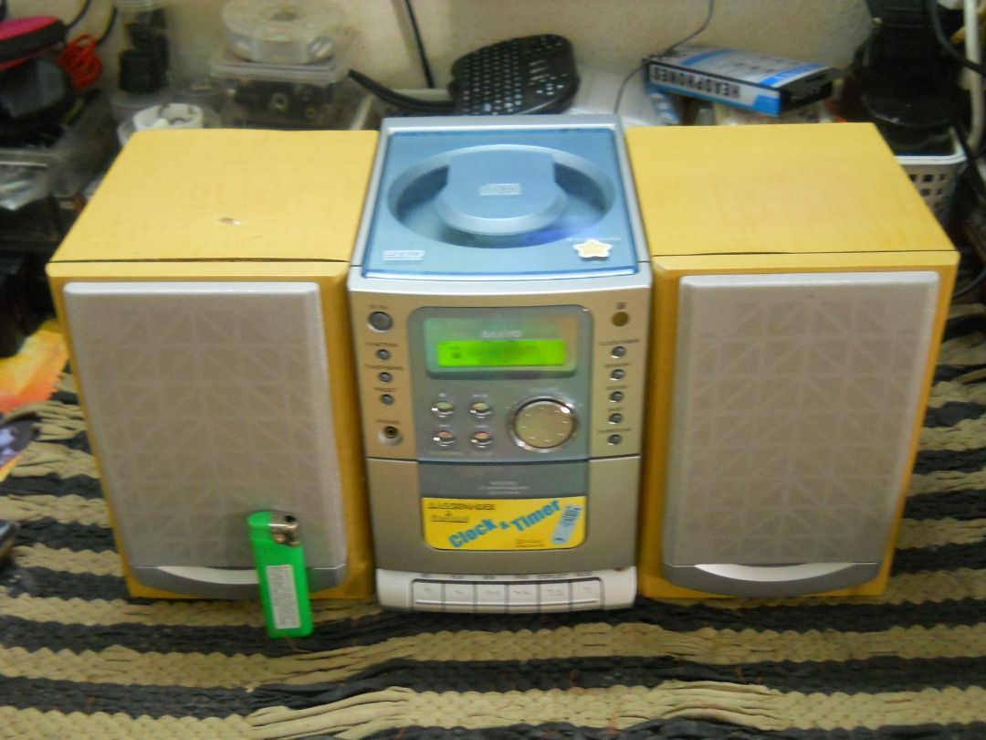 SANYO DCDA1000 Micro Component Audio System Japan, Audio