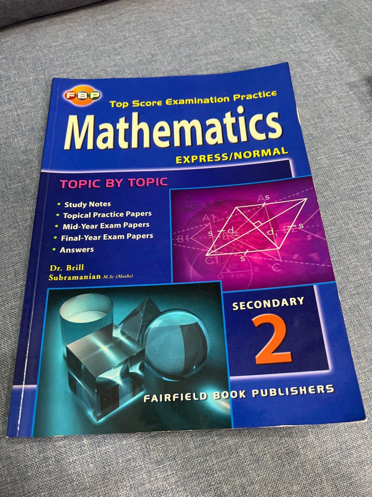 Secondary 2 Math (EXP/NA), Hobbies & Toys, Books & Magazines ...