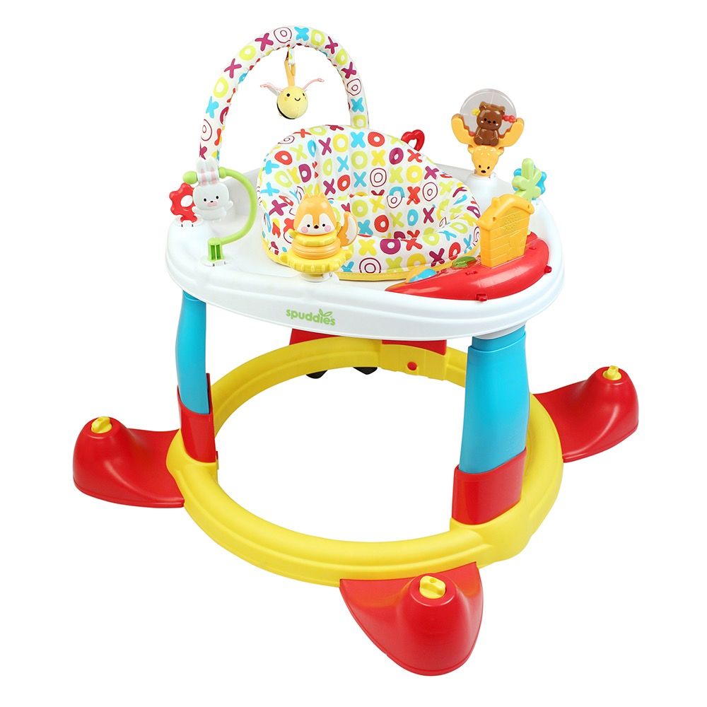 [SG WARRANTY] Spuddies Halo 360 Walker entertainer, Babies & Kids